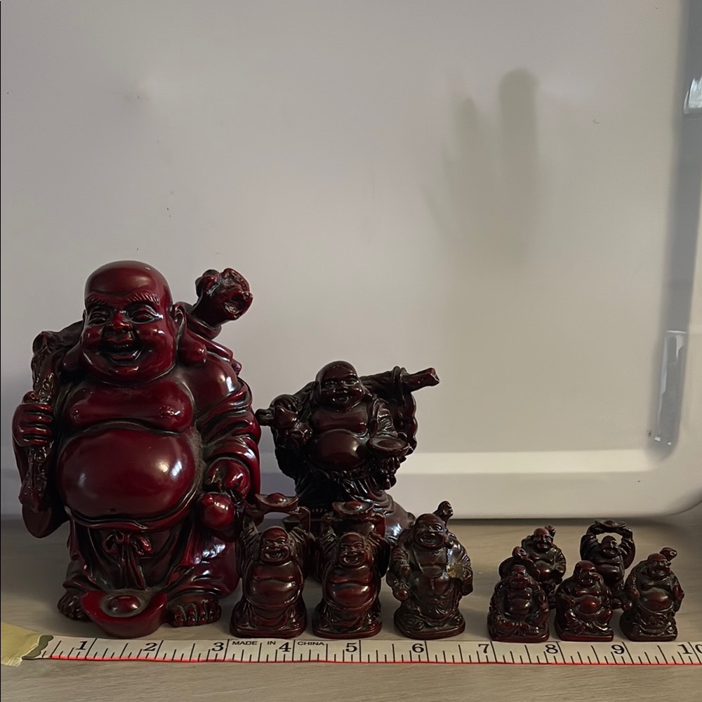 🤑3 for 20$🤑 
Elegant Brown Buddha Figurine Set